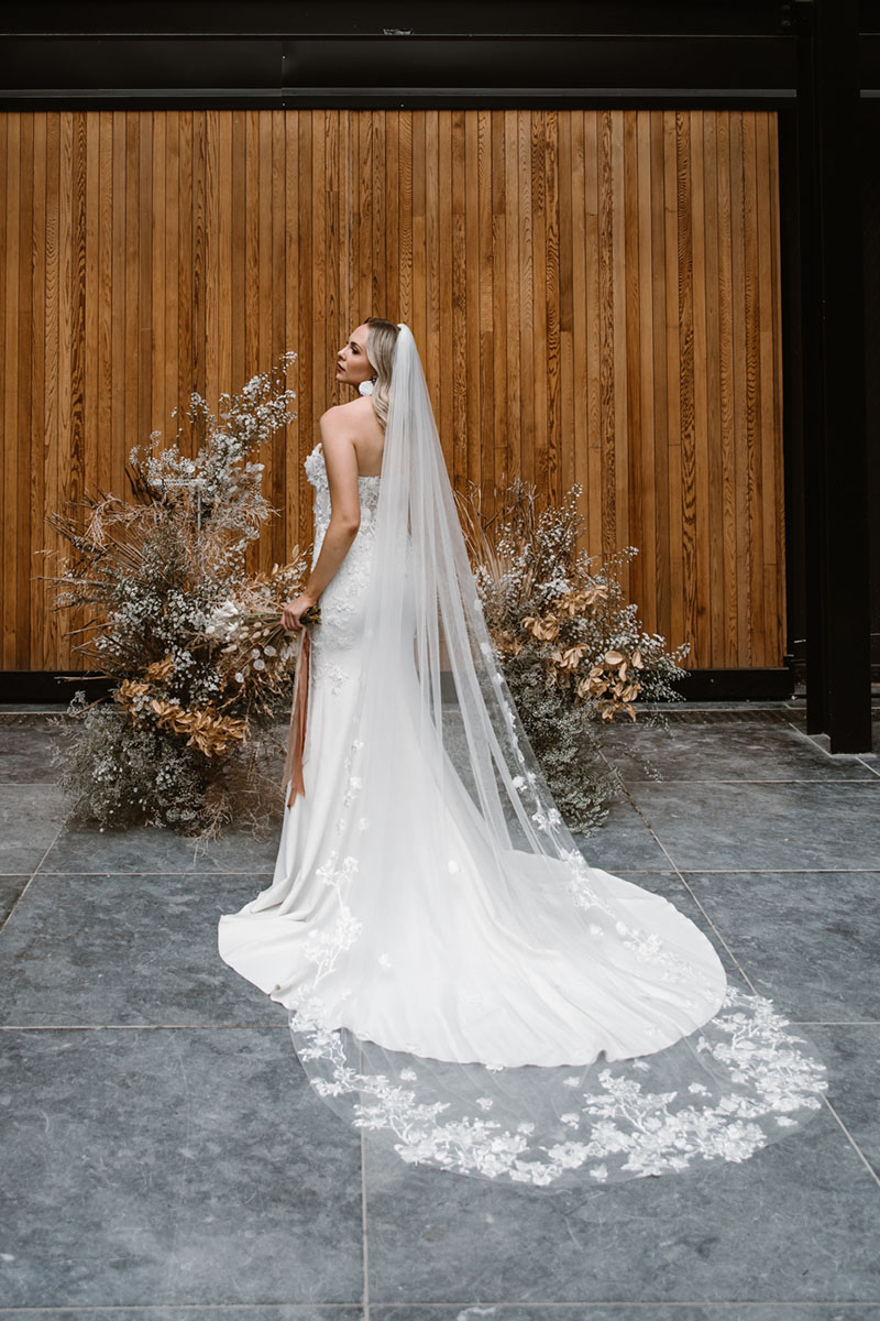 catherdral-lace-veil-plain-wedding-dress